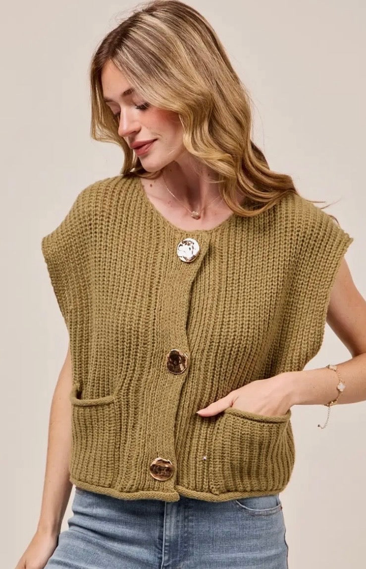 Light Olive Sweater