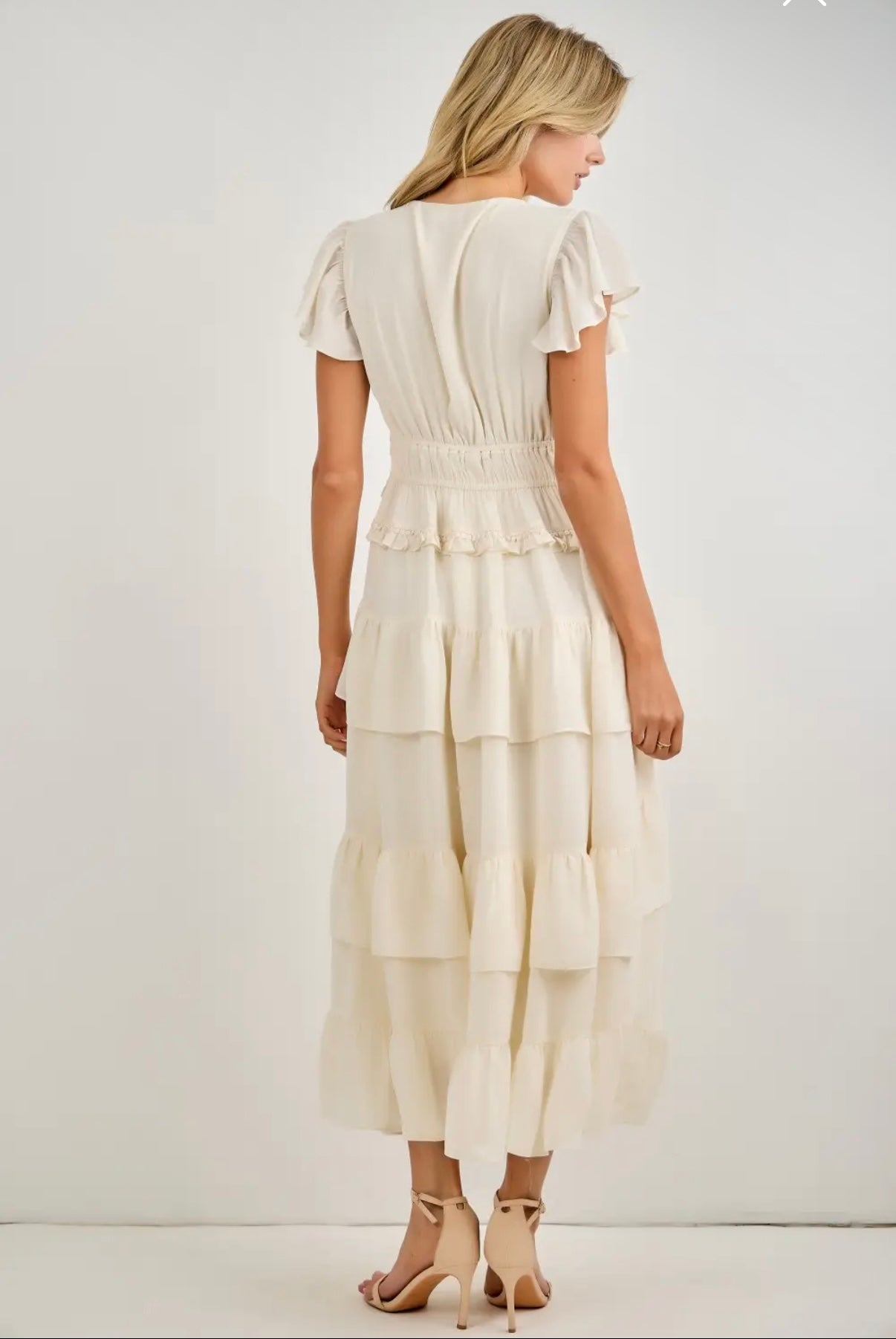 Tiered Midi Dress