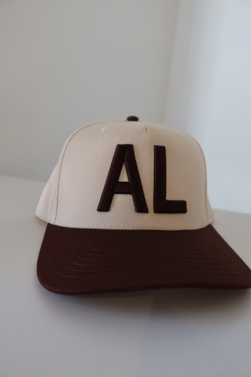 AL Brown Puff Hat