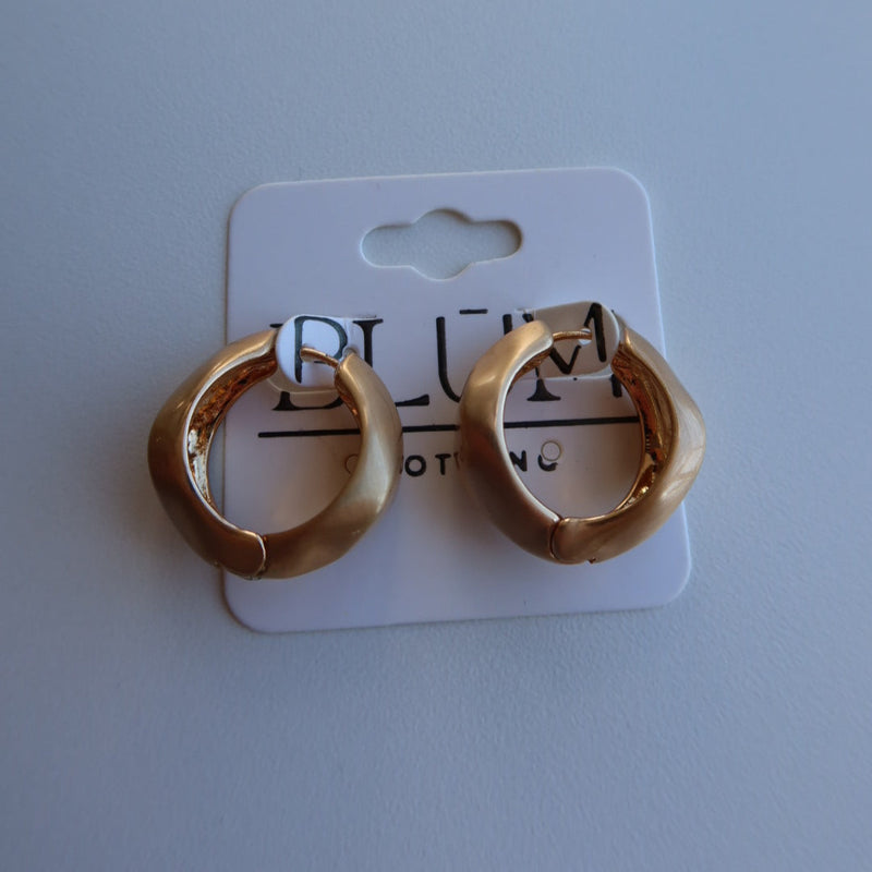 Large Huggie Earrings