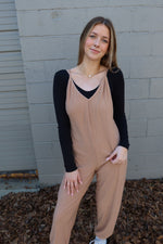 Ribbed Knit Jumpsuit