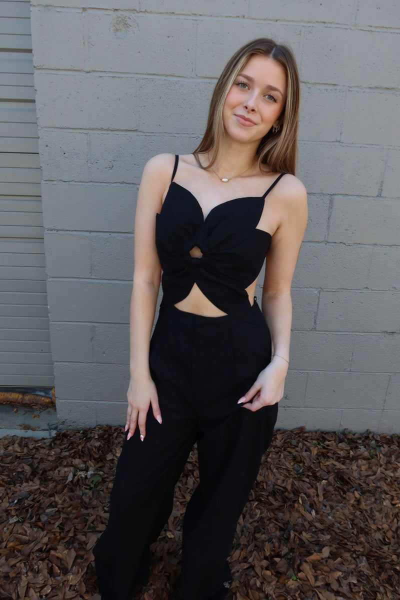 Open Stomach Jumpsuit