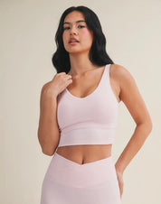 Aligned Performance cropped tank top