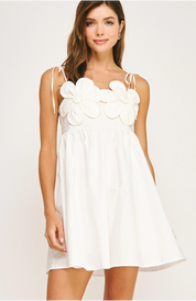 White Floral Sundress
