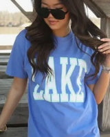 Classic Lake Tee-Blue