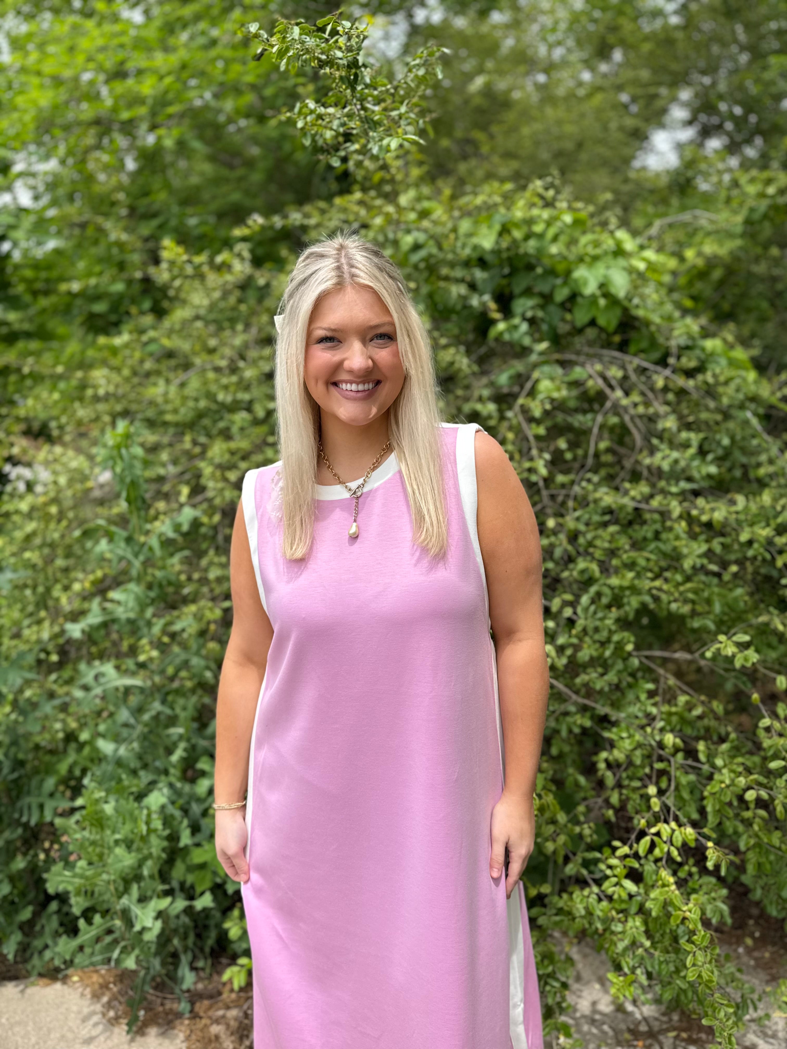 Light Pink Maxi Dress