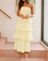 Multi Layered Midi Dress