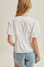 The Lace Trim Blouse