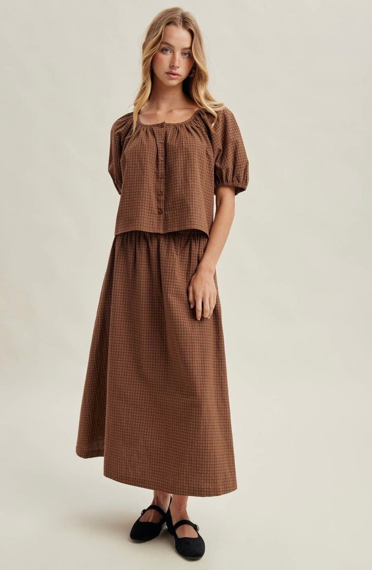 The Sutton Plaid Set