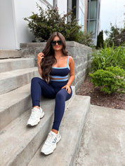 Blueberry Power Split Bra