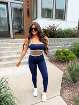 Blueberry Power Split Legging