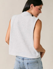 Gray Mornings Knit Top