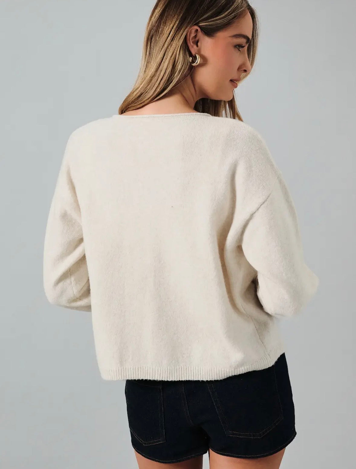 Autumn Knit Cardigan Top