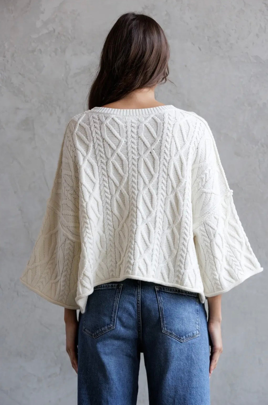 Knit Cropped Sweater