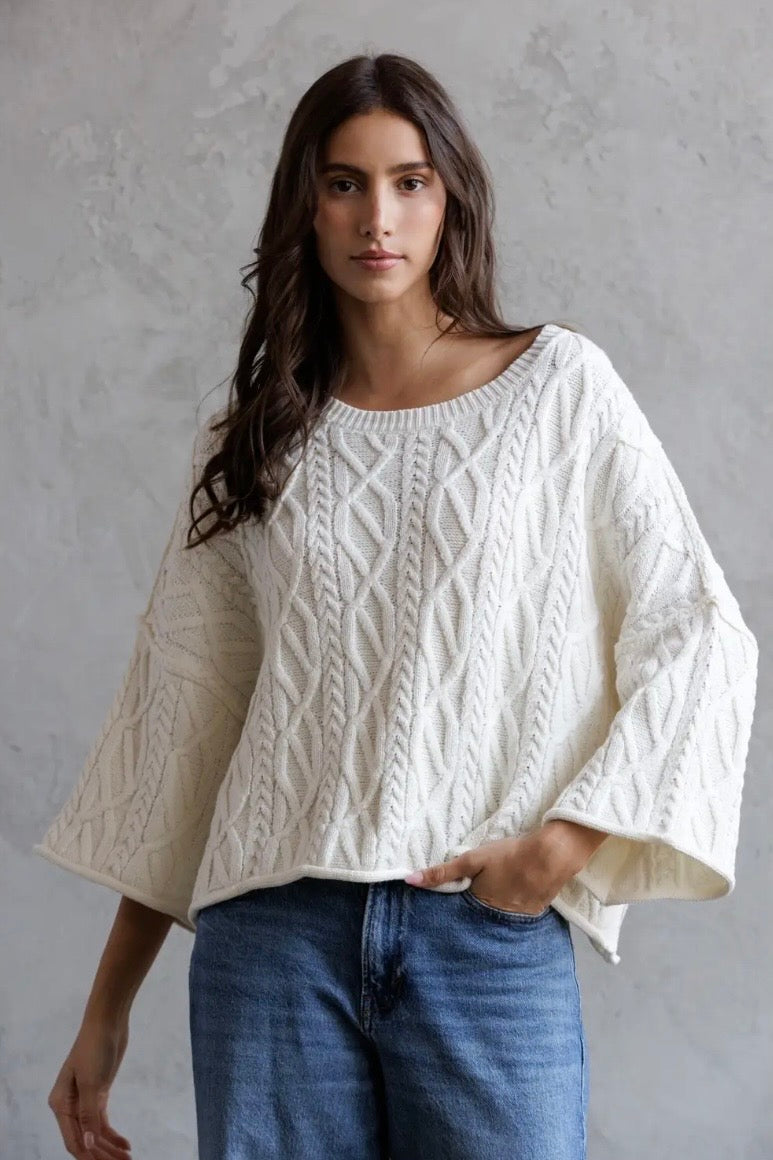 Knit Cropped Sweater