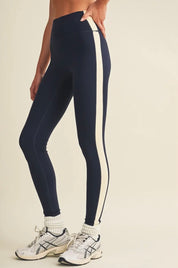 Contrast Block Leggings