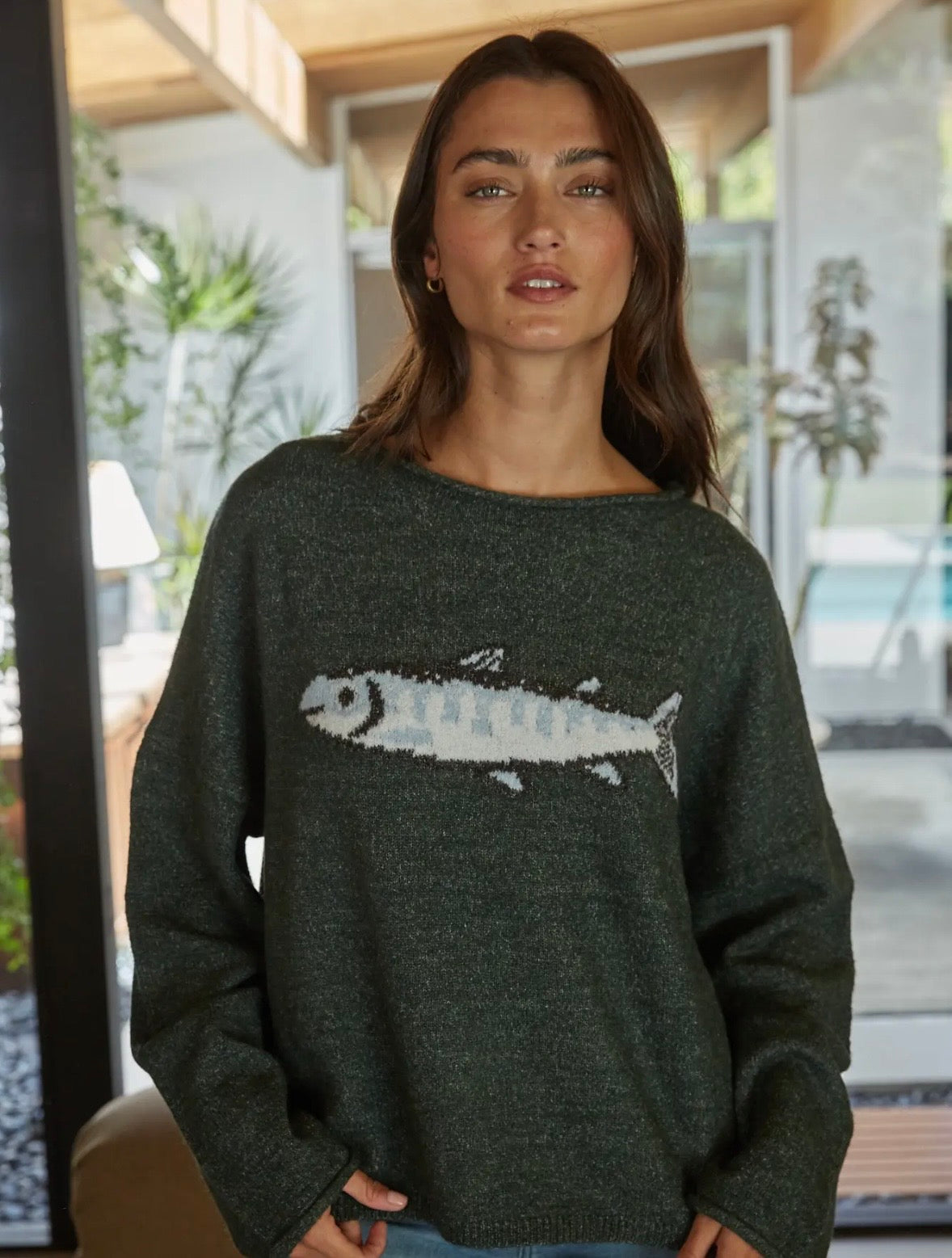 Emerald Green Sweater