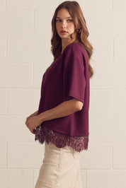 The Juliette Lace Blouse