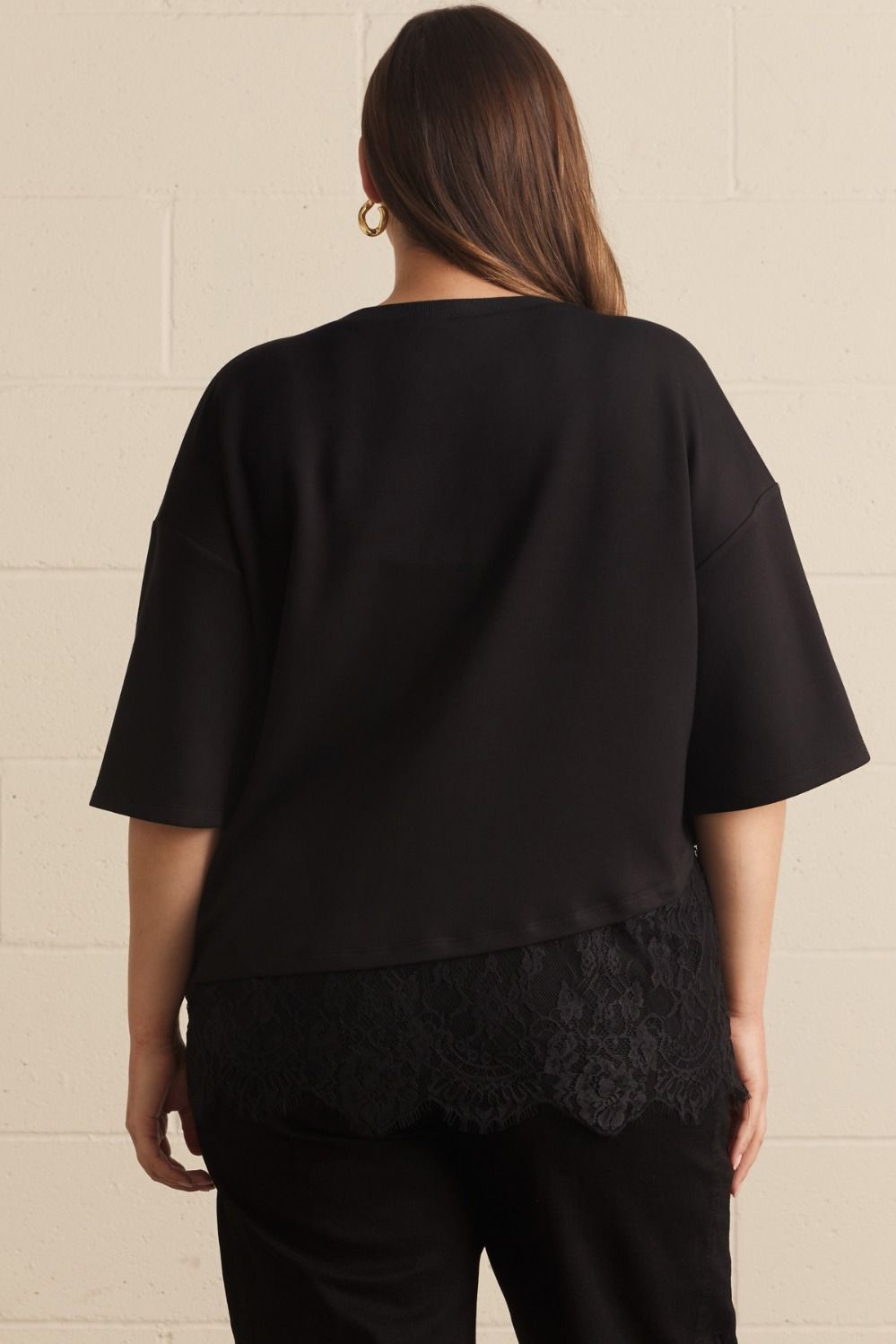 The Curve Juliette Lace Blouse