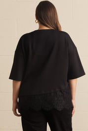 The Curve Juliette Lace Blouse
