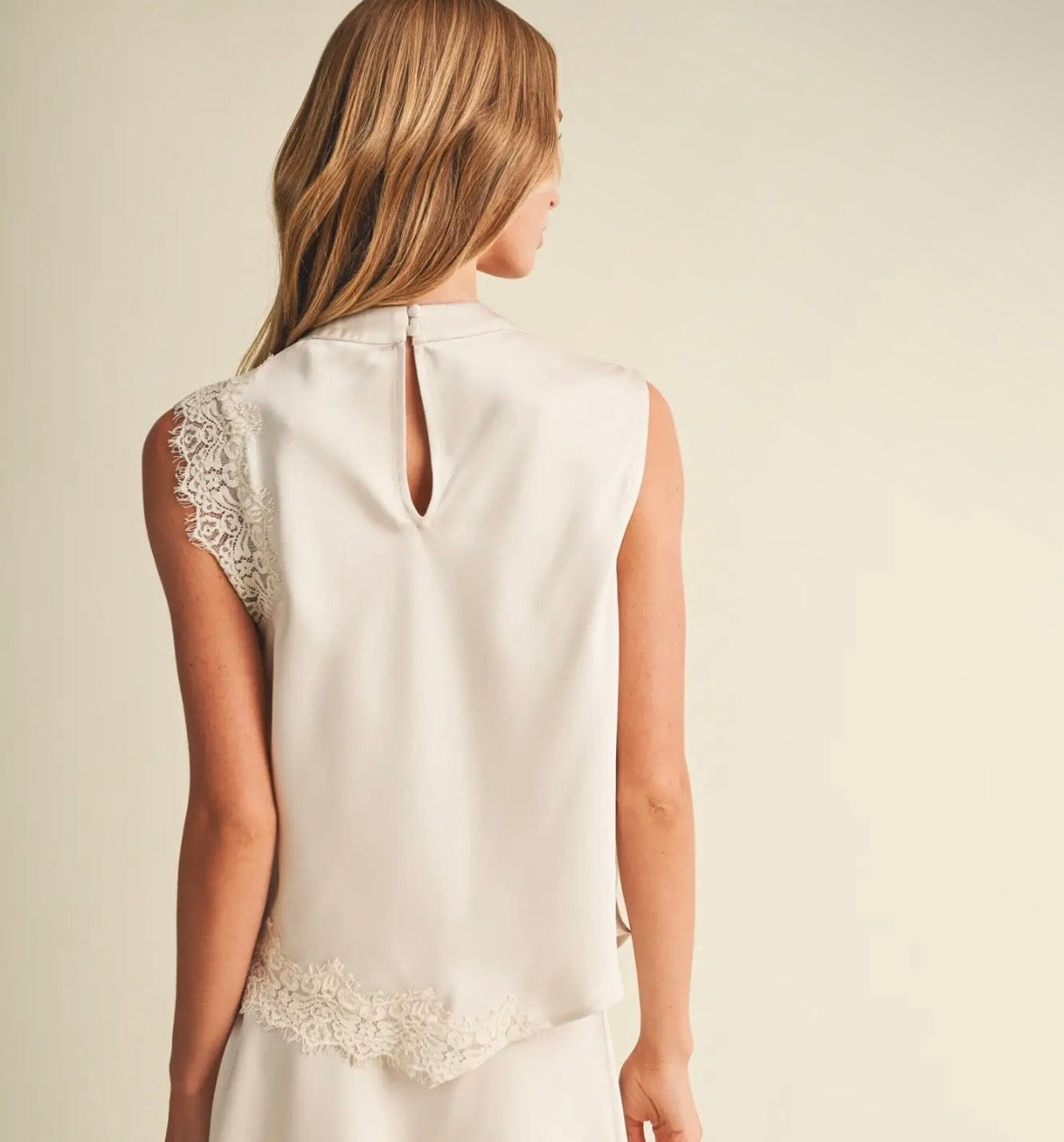 Drape High Neck Top