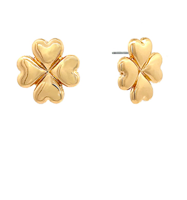 Puffy Clover Earrings