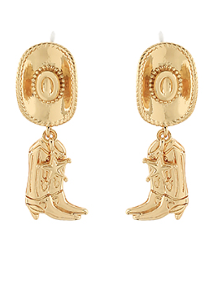 Western Style Drop Earrings