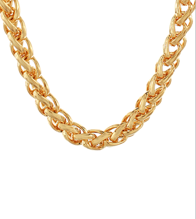 Bold Chain Choker 14K Gold