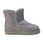 Stitch Detail Ugg Style Boot