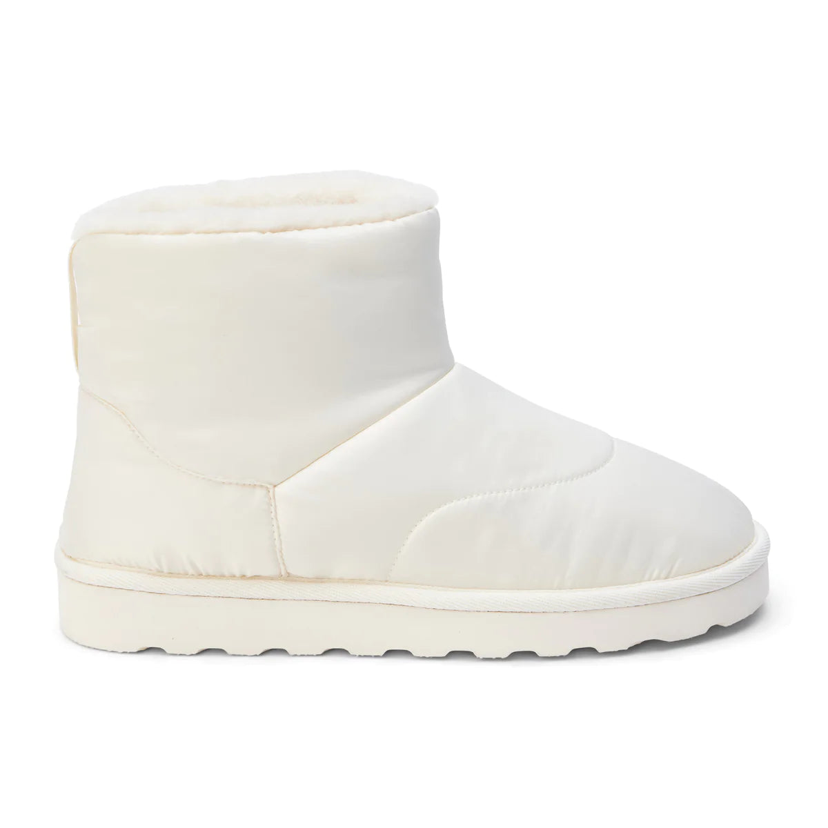 Vail Puffer Slip On Boot - Ivory