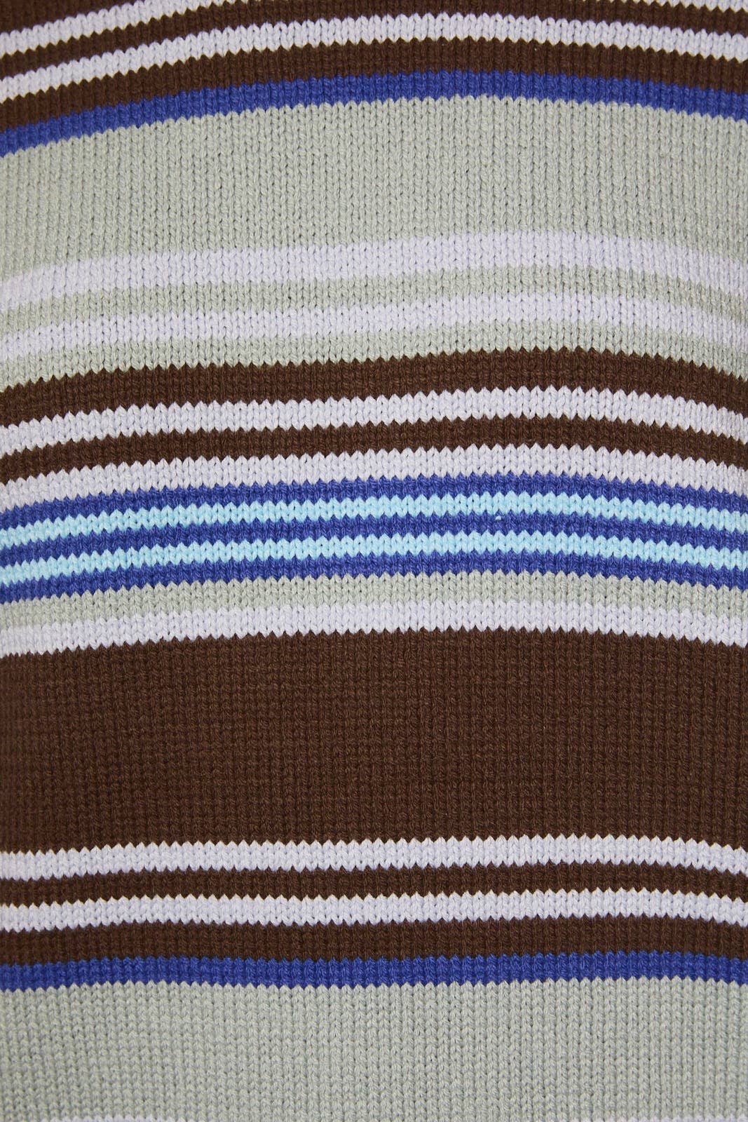 CREW NECK MULTI STRIPE SWEATER WITH WIDE LEG PANTS