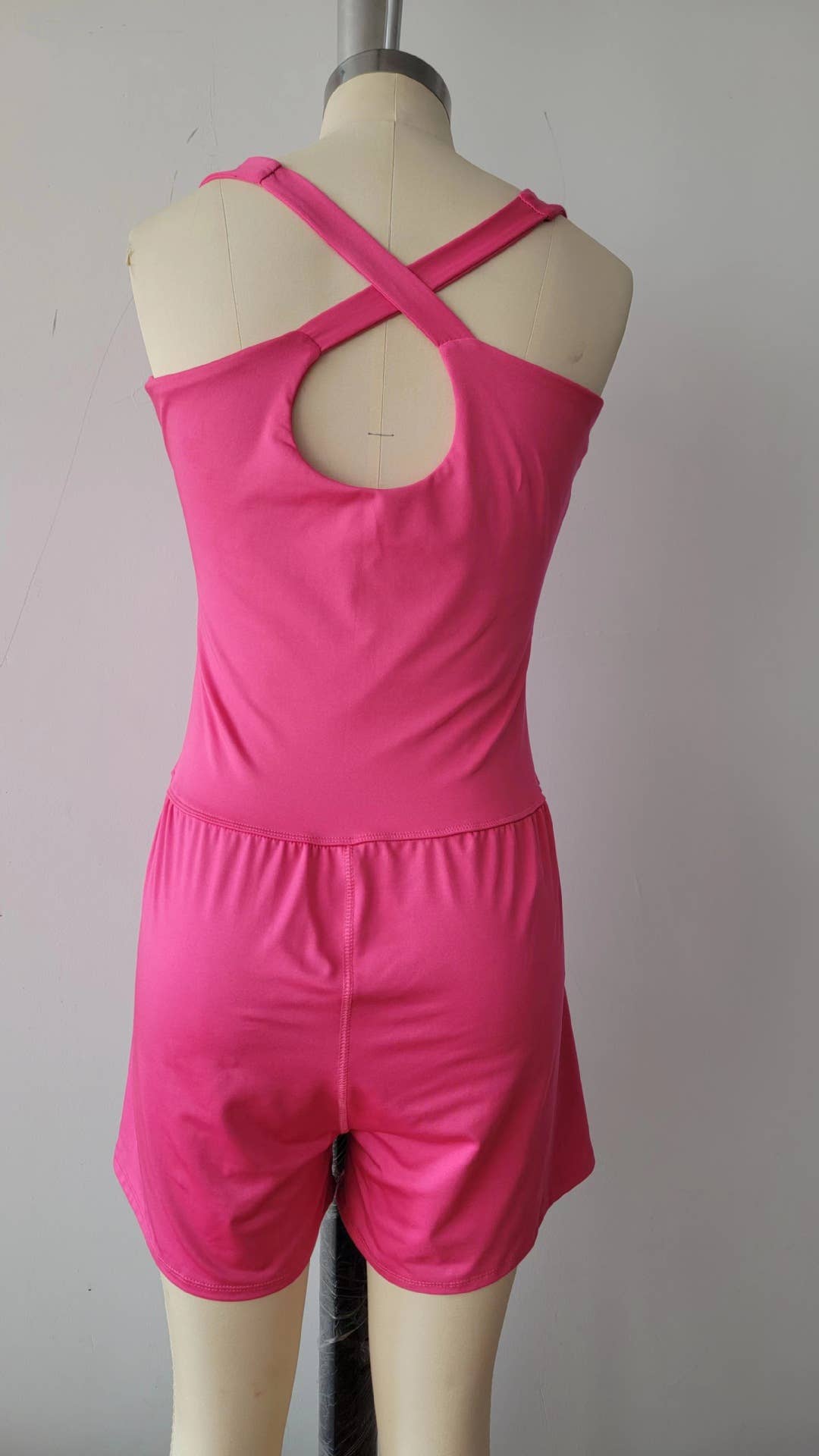 Athletic Cutout Romper