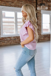 Toby Ruffle Sleeve Blouse
