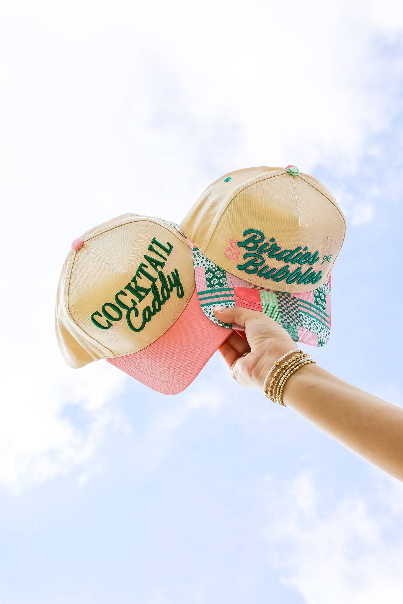 BIRDIES & BUBBLES CANVAS CAP