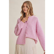 COTTON CANDY CLOUD TOUCH EASY LAYERING SWEATER CARDIGAN