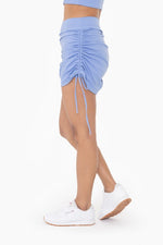 Cinch Side Active Skort - Blue