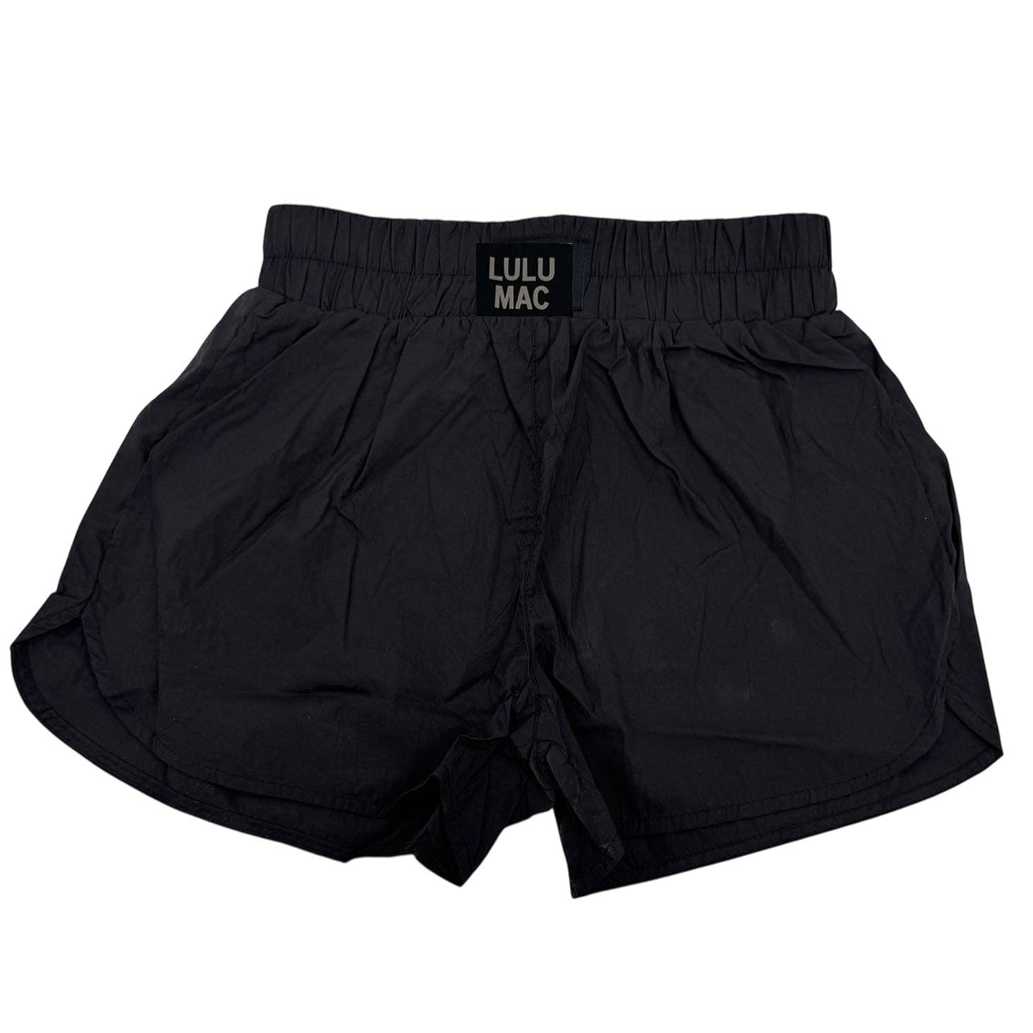 KIDS SOLID SHORT-BLACK