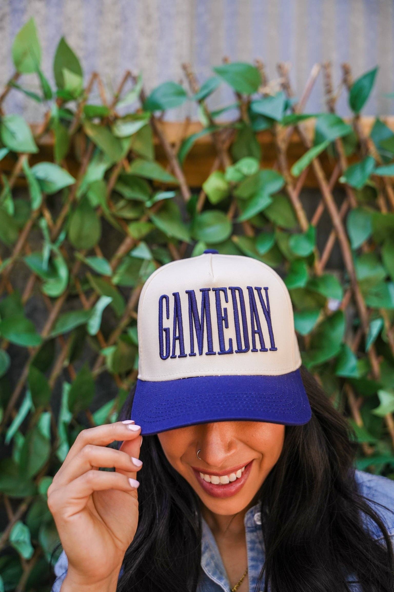 GAME DAY CANVAS CAP