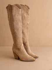 Knee High Cowboy Western Boots