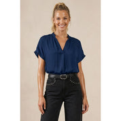 Drop Shoulder Regular Blouse