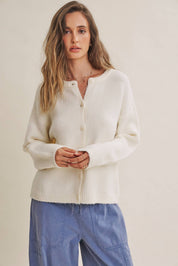 COTTON CANDY CLOUD TOUCH EASY LAYERING SWEATER CARDIGAN
