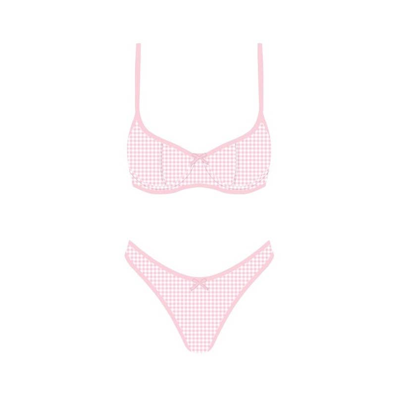 Seaside Picnic Bikini Set