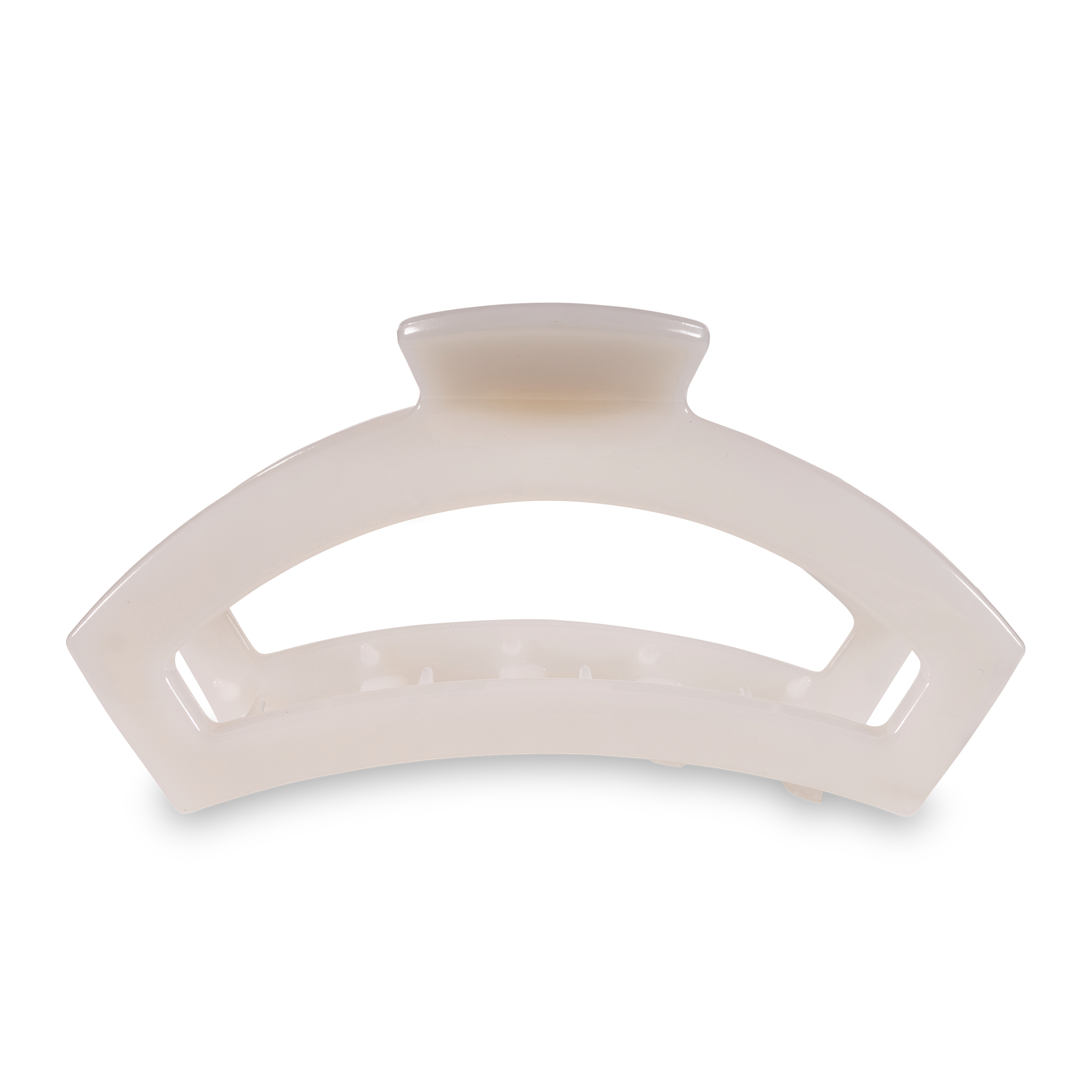 Open Hair Clip | Large | Coconut White