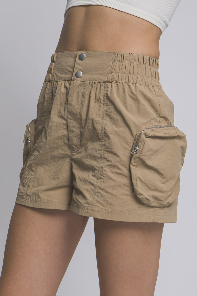 Cargo Zip Pocket Shorts